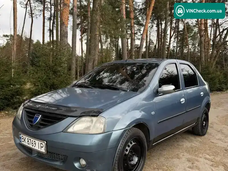 Dacia Logan 2007, фото з оголошення 1 з 8, VIN UU1LSDAGH38533152