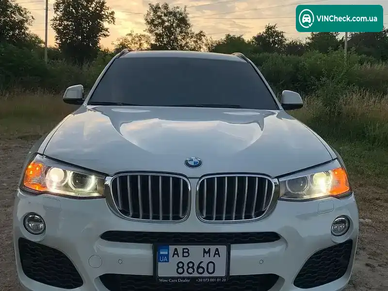 BMW X3 2014, фото з оголошення 1 з 20, VIN 5UXWX9C58F0D49239