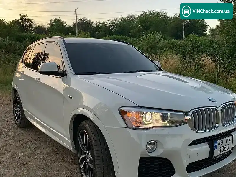 BMW X3 2014, фото з оголошення 2 з 20, VIN 5UXWX9C58F0D49239
