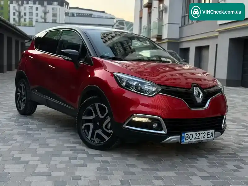 Renault Captur 2016, фото з оголошення 1 з 21, VIN VF12RBJ1D55343653