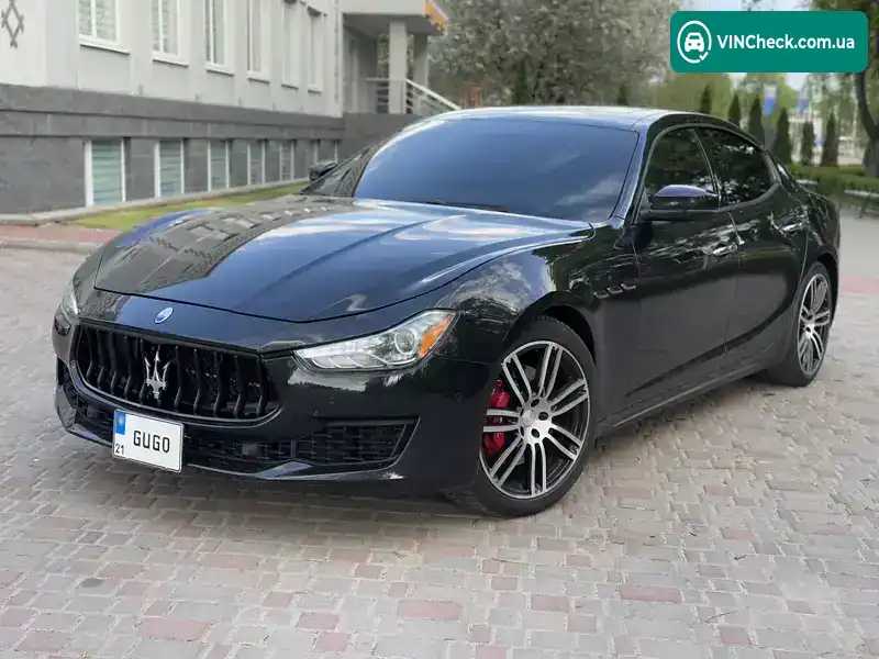 Maserati Ghibli 2017, фото з оголошення 1 з 21, VIN ZAM57YTAXJ1280389