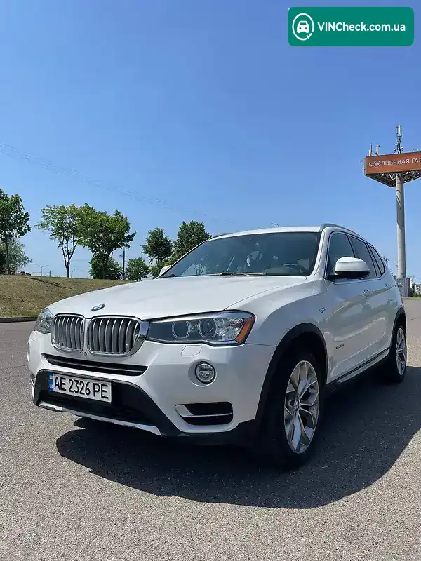 BMW X3 2015, фото з оголошення 1 з 10, VIN 5UXWX9C53G0D73143