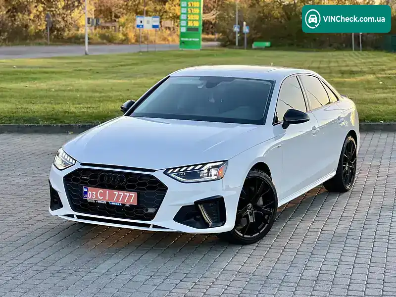 Audi A4 2021, фото з оголошення 2 з 20, VIN WAUEAAF42MA036448
