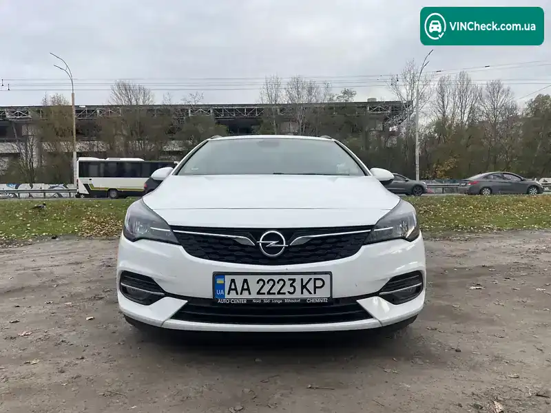 Opel Astra 2020, фото з оголошення 2 з 13, VIN W0VBD8EV6M8006446