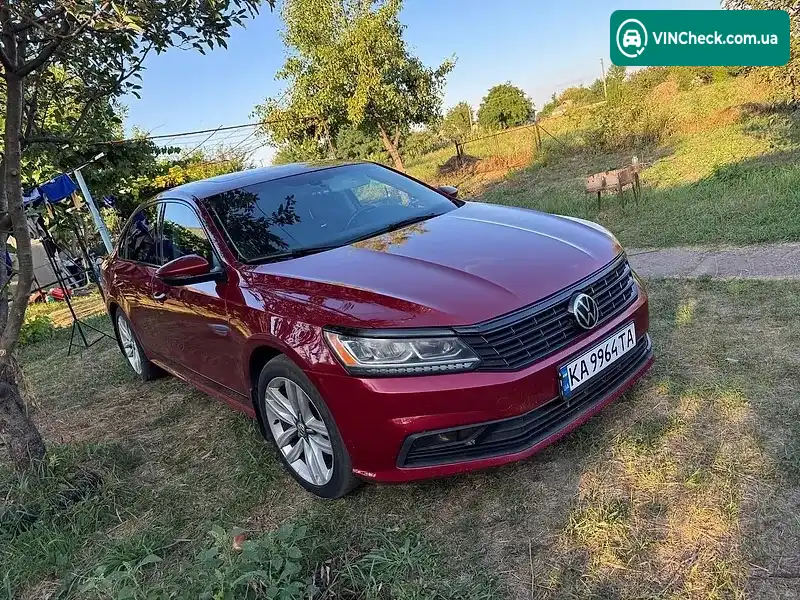 Volkswagen Passat 2017, фото з оголошення 1 з 20, VIN 1VWGT7A30HC050072
