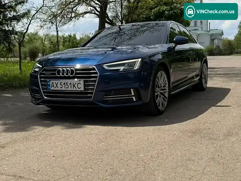 Audi A4 2016, фото з оголошення 2 з 21, VIN WAUENAF45HN015502