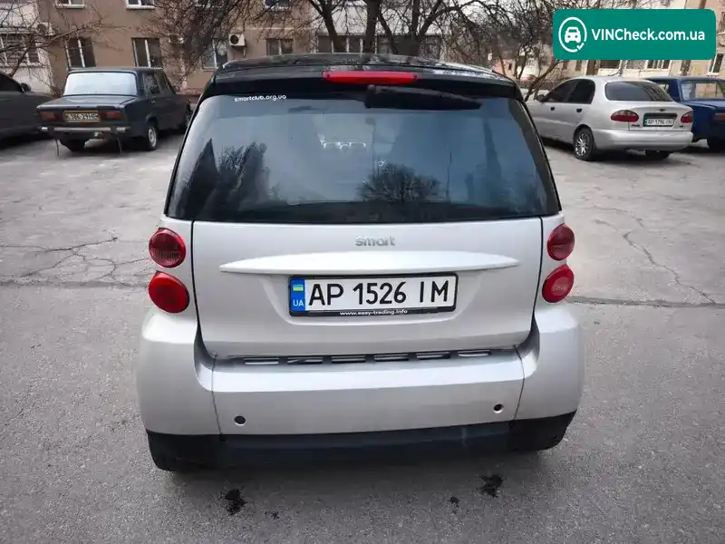 Smart Fortwo 2007, фото з оголошення 2 з 21, VIN WME4513311K039474