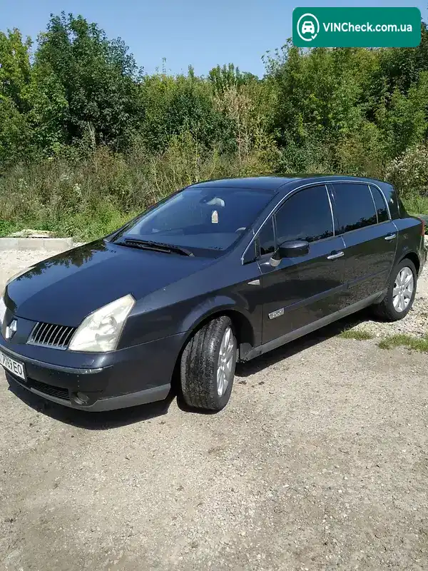 Renault Vel Satis 2004, фото з оголошення 1 з 15, VIN VF1BJRJ0B32445097