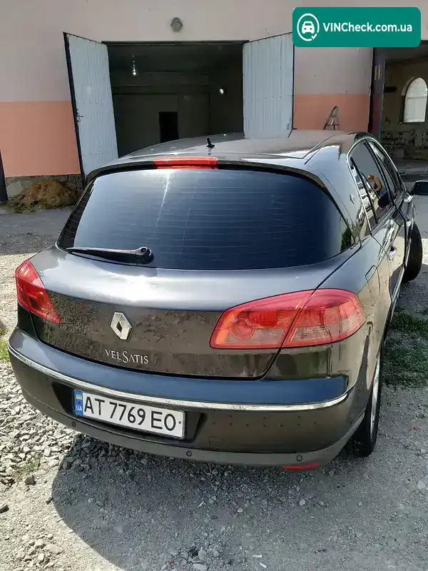 Renault Vel Satis 2004, фото з оголошення 2 з 15, VIN VF1BJRJ0B32445097