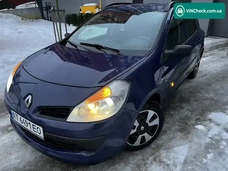 Renault Clio 2008, фото з оголошення 1 з 21, VIN VF1KR1G0H39727255