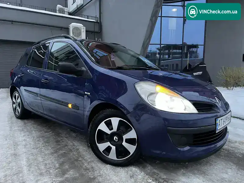 Renault Clio 2008, фото з оголошення 2 з 21, VIN VF1KR1G0H39727255