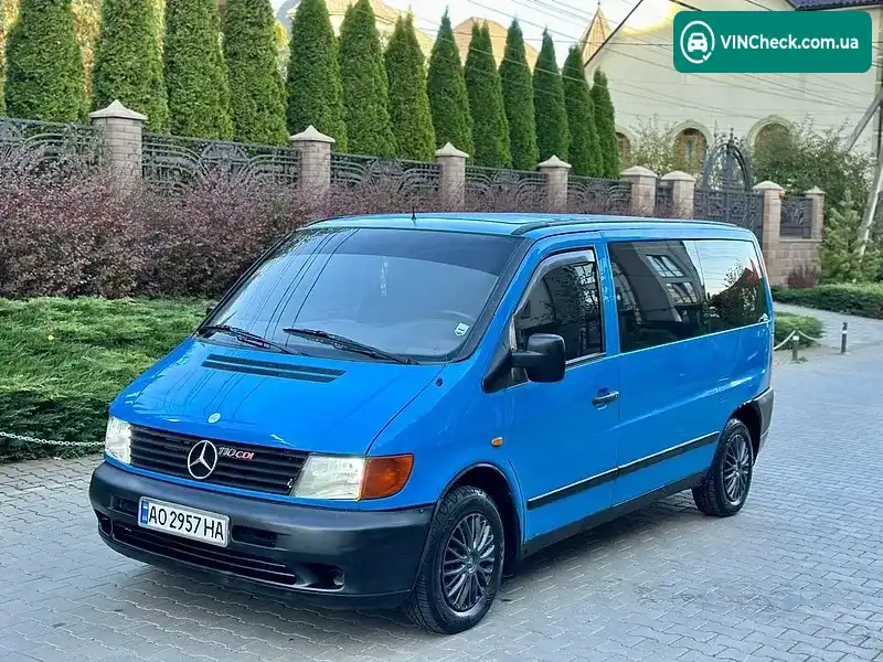 Mercedes-Benz Vito 1999, фото з оголошення 1 з 20, VIN VSA63809413229739