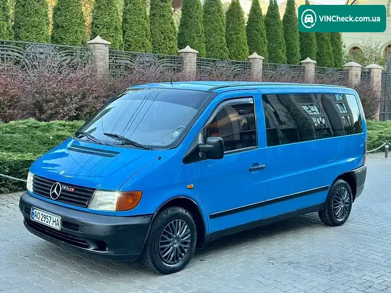 Mercedes-Benz Vito 1999, фото з оголошення 2 з 20, VIN VSA63809413229739