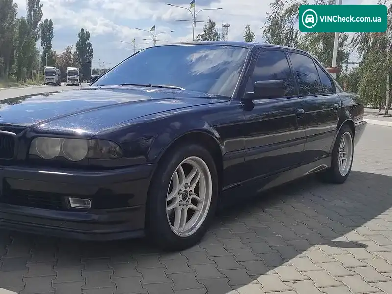 BMW 7 Series 1999, фото з оголошення 2 з 6, VIN WBM72800075703525