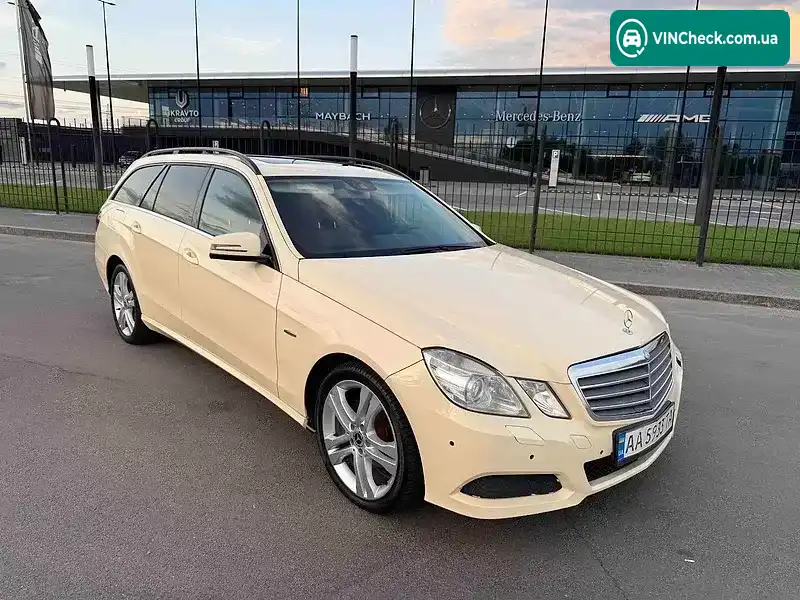 Mercedes-Benz E-Class 2012, фото з оголошення 1 з 9, VIN WDD2122051A643524