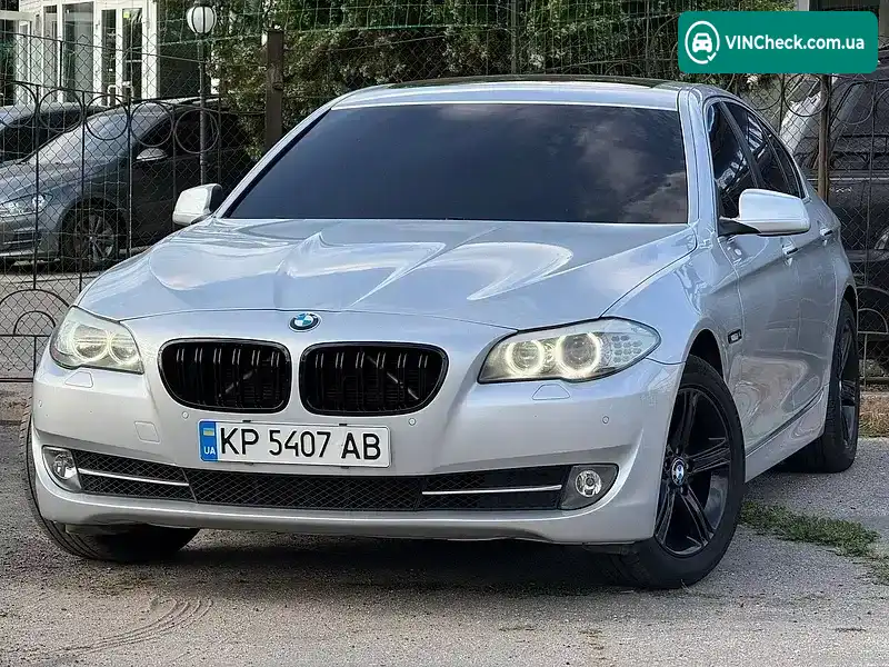 BMW 5 Series 2012, фото з оголошення 1 з 13, VIN WBAXH5C56DD108887