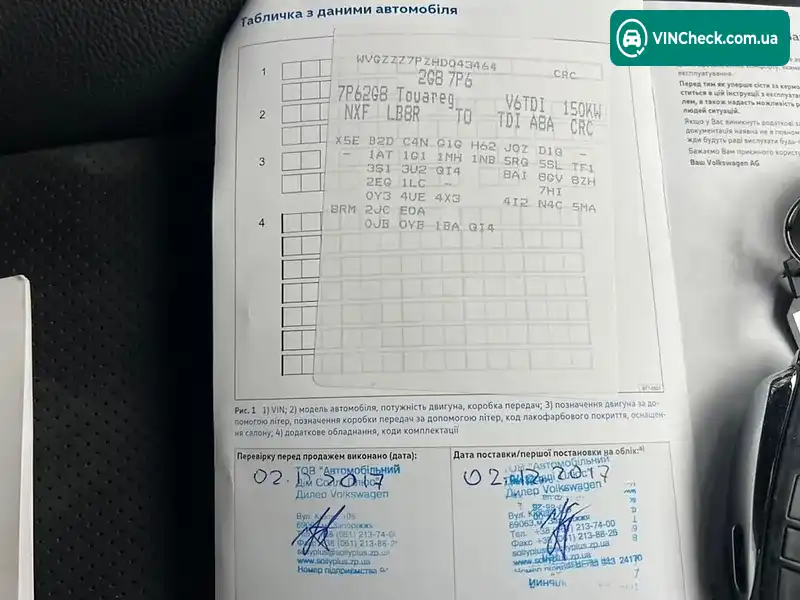 Volkswagen Touareg 2017, фото з оголошення 2 з 20, VIN WVGZZZ7PZHD043464