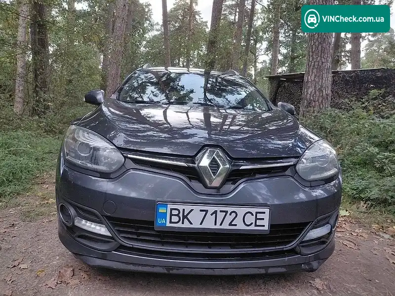Renault Megane 2014, фото з оголошення 1 з 13, VIN VF1KZ140650455176