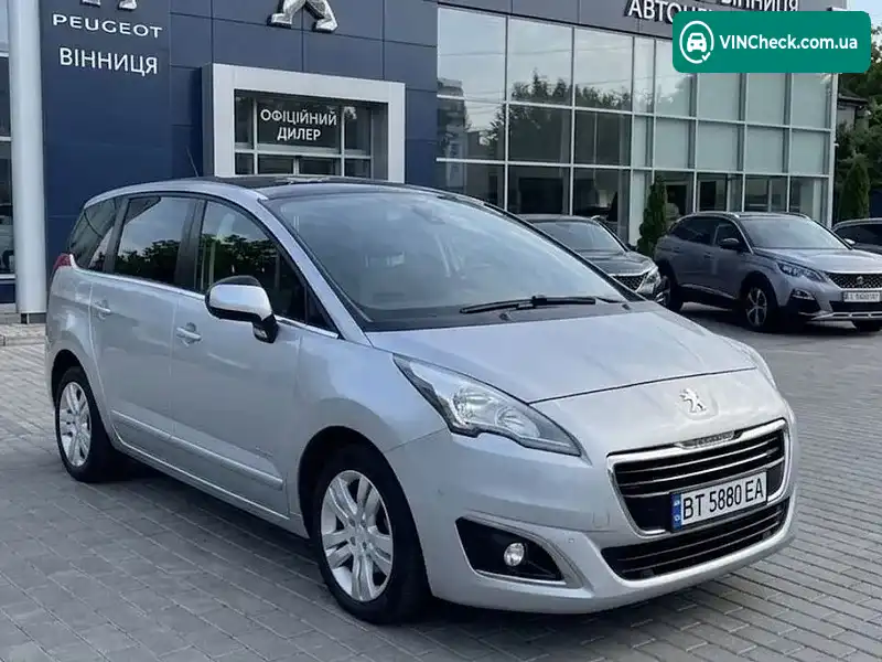 Peugeot 5008 2014, фото з оголошення 2 з 10, VIN VF30ARHE8ES067172