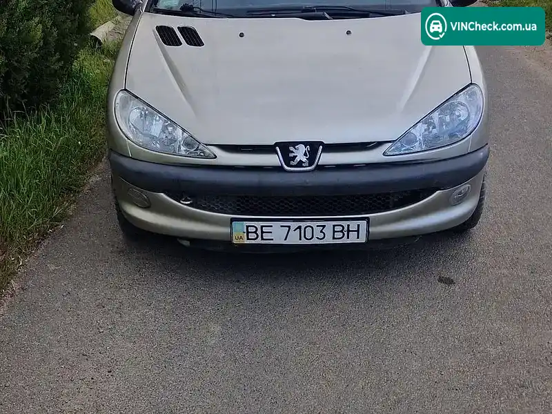 Peugeot 206 2007, фото з оголошення 1 з 9, VIN NAAP3REN47J006394