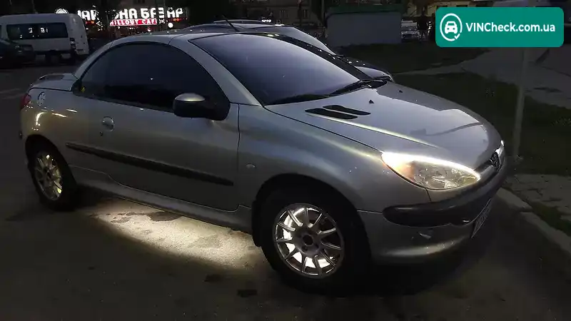 Peugeot 206 2001, фото з оголошення 2 з 20, VIN VF32DNFUF41724789