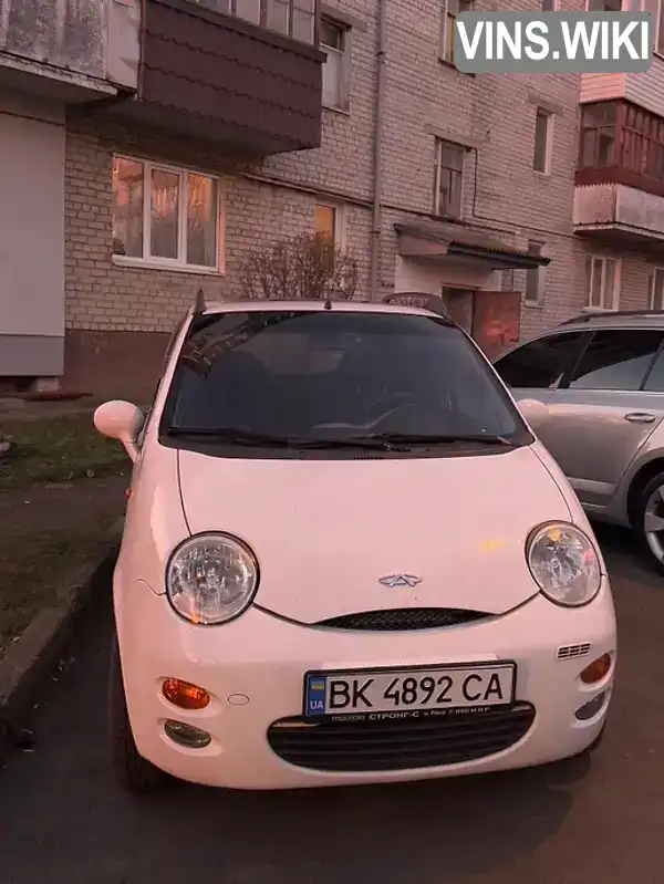 Chery QQ 2012, фото з оголошення 1 з 10, VIN LVVDB22B6CD269595