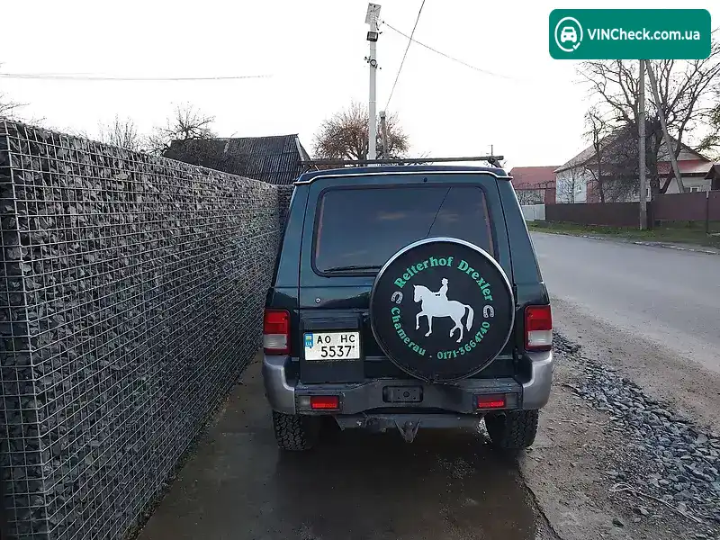 Hyundai Galloper 1999, фото з оголошення 2 з 5, VIN KMXKNE1CPXU323888