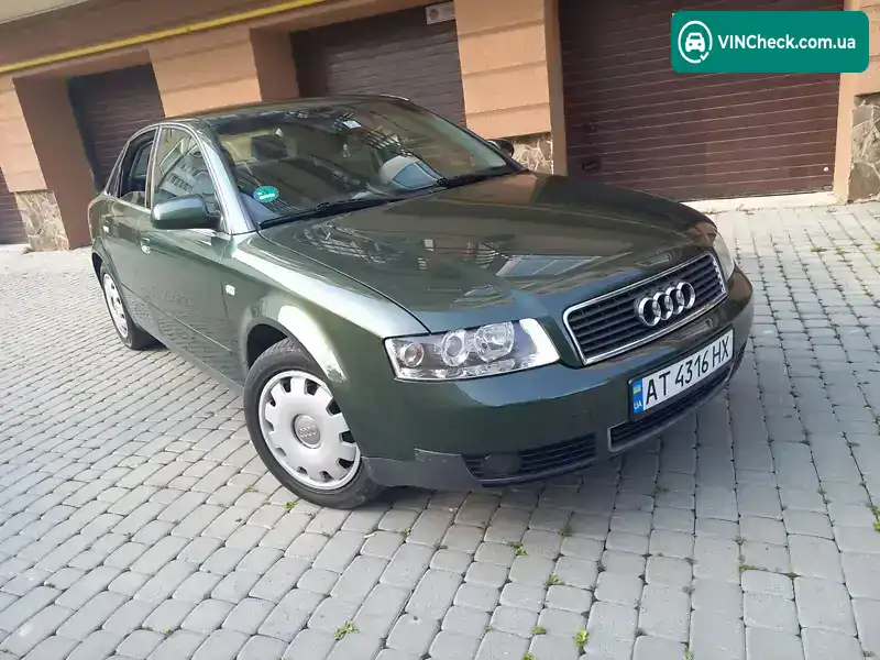 Audi A4 2001, фото з оголошення 2 з 20, VIN WAUZZZ8E22A002862