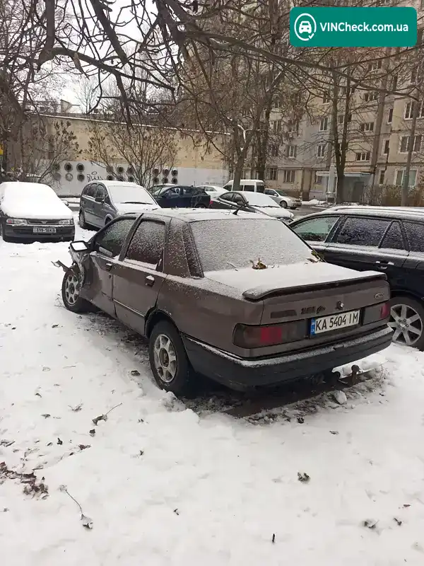Ford Sierra 1987, фото з оголошення 2 з 20, VIN WF0FXXGBBFHK80905