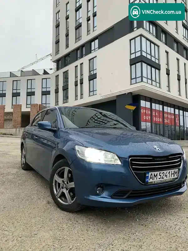 Peugeot 301 2013, фото з оголошення 1 з 9, VIN VF3DD9HJCDJ861136