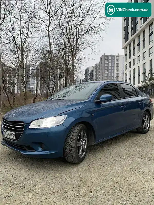 Peugeot 301 2013, фото з оголошення 2 з 9, VIN VF3DD9HJCDJ861136