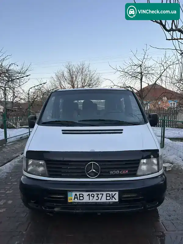 Mercedes-Benz Vito 2003, фото з оголошення 1 з 6, VIN WDF63809413526008
