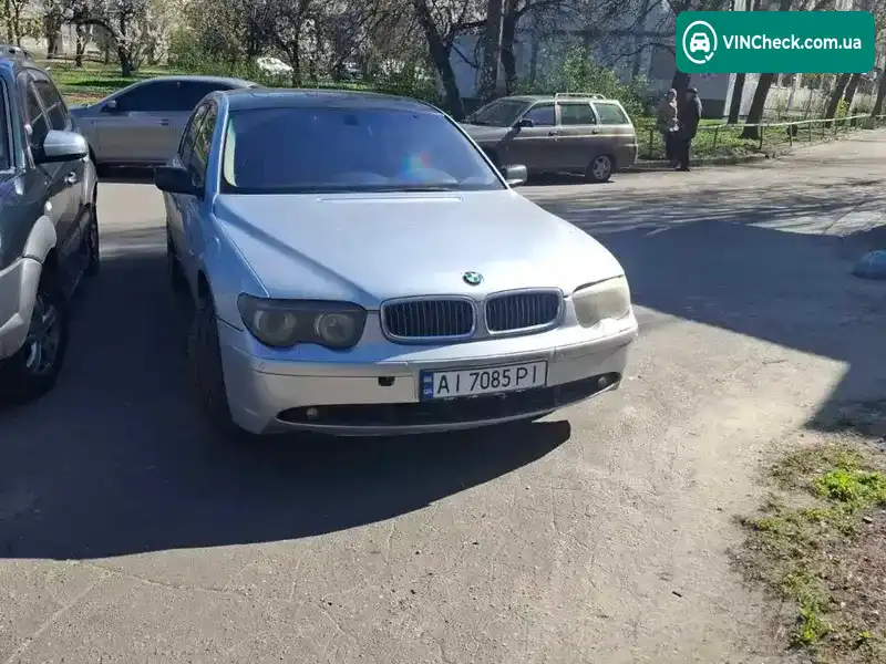 BMW 7 Series 2002, фото з оголошення 1 з 10, VIN WBAGL61090DM59718