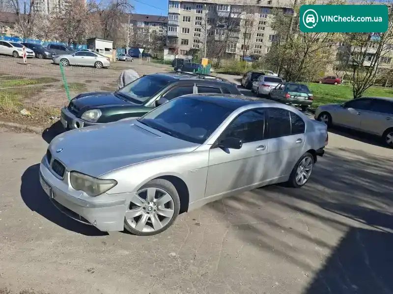 BMW 7 Series 2002, фото з оголошення 2 з 10, VIN WBAGL61090DM59718