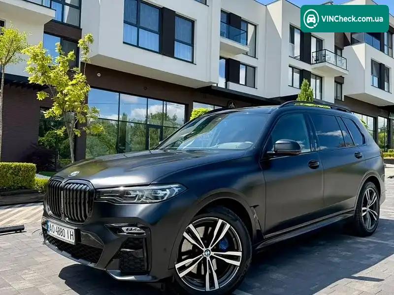 BMW X7 2021, фото з оголошення 2 з 20, VIN WBACX610809K38035