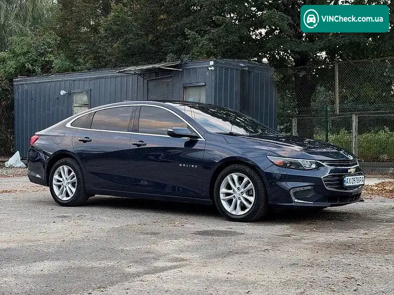 Chevrolet Malibu 2016, фото з оголошення 2 з 12, VIN 1G1ZJ5SU1GF305542