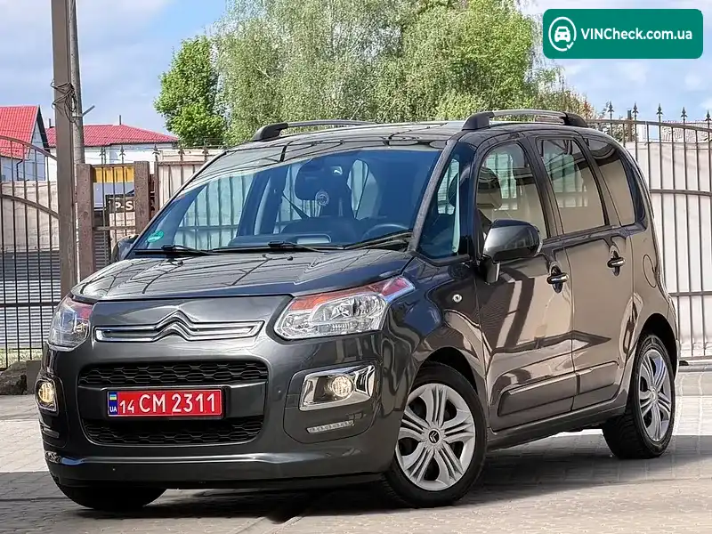 Citroen C3 Picasso 2014, фото з оголошення 1 з 20, VIN VF7SH9HD8DT563071