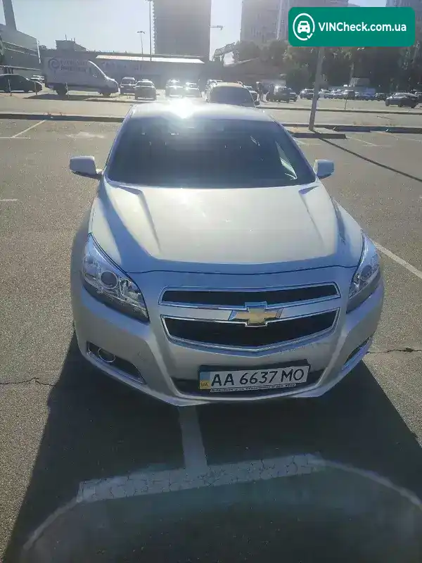 Chevrolet Malibu 2012, фото з оголошення 2 з 6, VIN KL1GF69U9CB048984