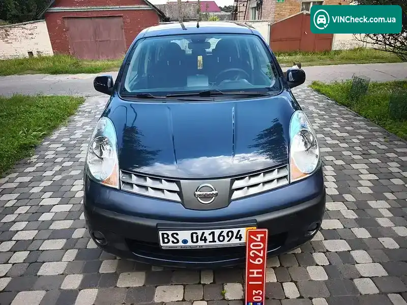 Nissan Note 2006, фото з оголошення 2 з 20, VIN SJNFCAE11U1039992