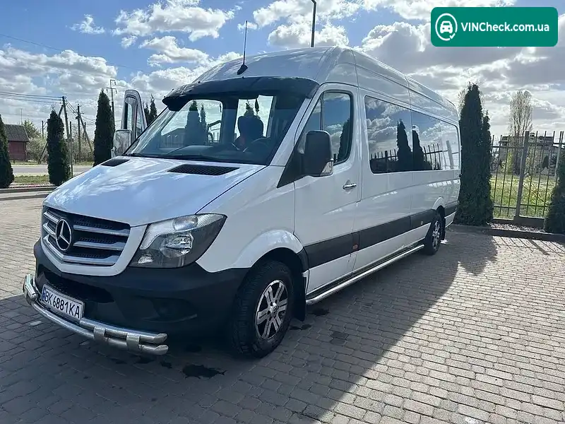 Mercedes-Benz Sprinter 2017, фото з оголошення 1 з 19, VIN WDB9066351P569347