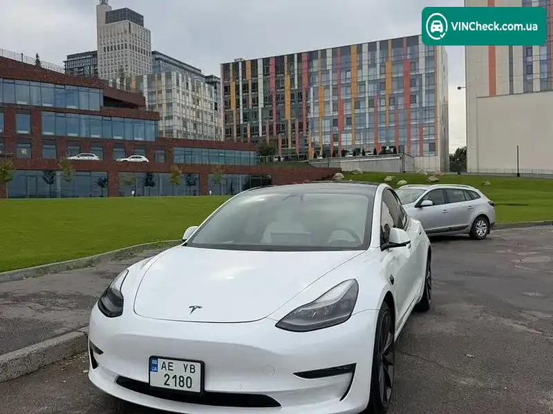 Tesla Model 3 2021, фото з оголошення 1 з 16, VIN 5YJ3E1EB5MF053007