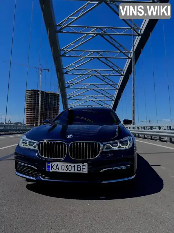BMW 7 Series 2017, фото з оголошення 1 з 21, VIN WBA7E2C51JG742318