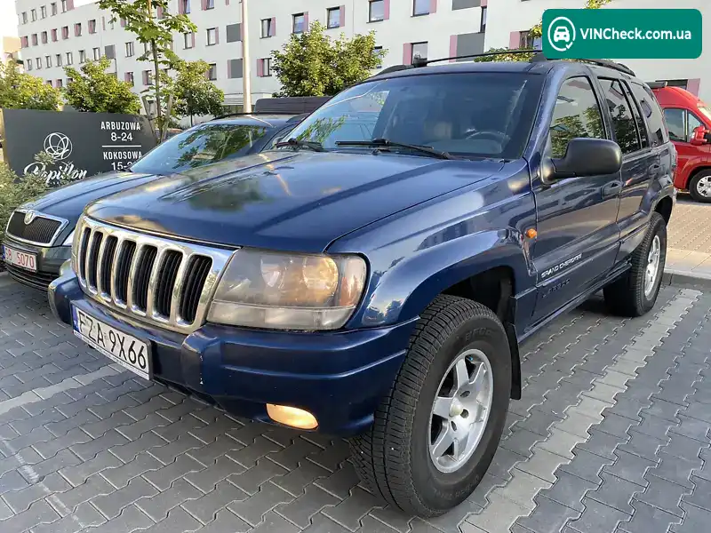 Jeep Grand Cherokee 2003, фото з оголошення 1 з 10, VIN 1J8G2E8A43Y528464