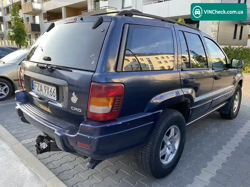 Jeep Grand Cherokee 2003, фото з оголошення 2 з 10, VIN 1J8G2E8A43Y528464