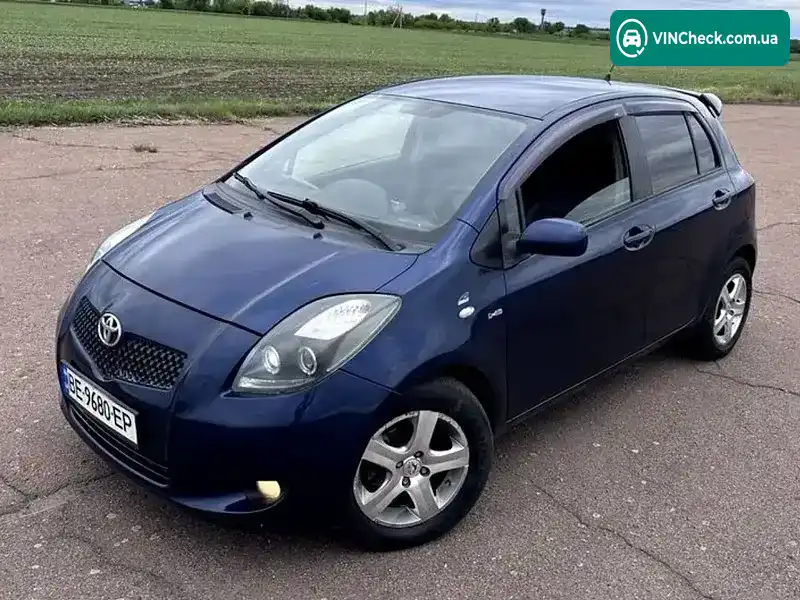 Toyota Yaris 2008, фото з оголошення 1 з 9, VIN VNKKC96350A148622