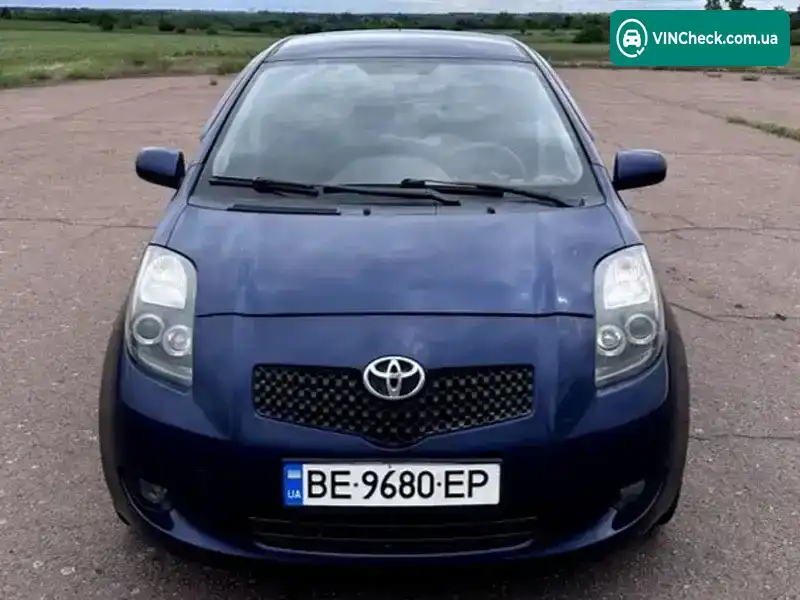 Toyota Yaris 2008, фото з оголошення 2 з 9, VIN VNKKC96350A148622