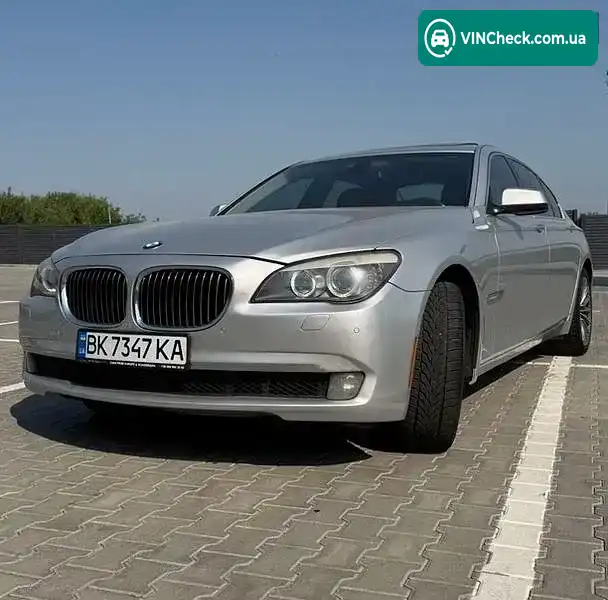 BMW 7 Series 2011, фото з оголошення 1 з 20, VIN WBAKB4C55CC576619