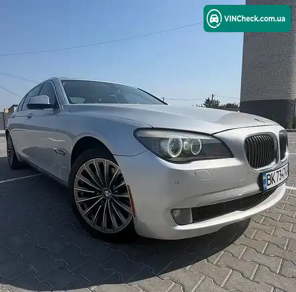 BMW 7 Series 2011, фото з оголошення 2 з 20, VIN WBAKB4C55CC576619