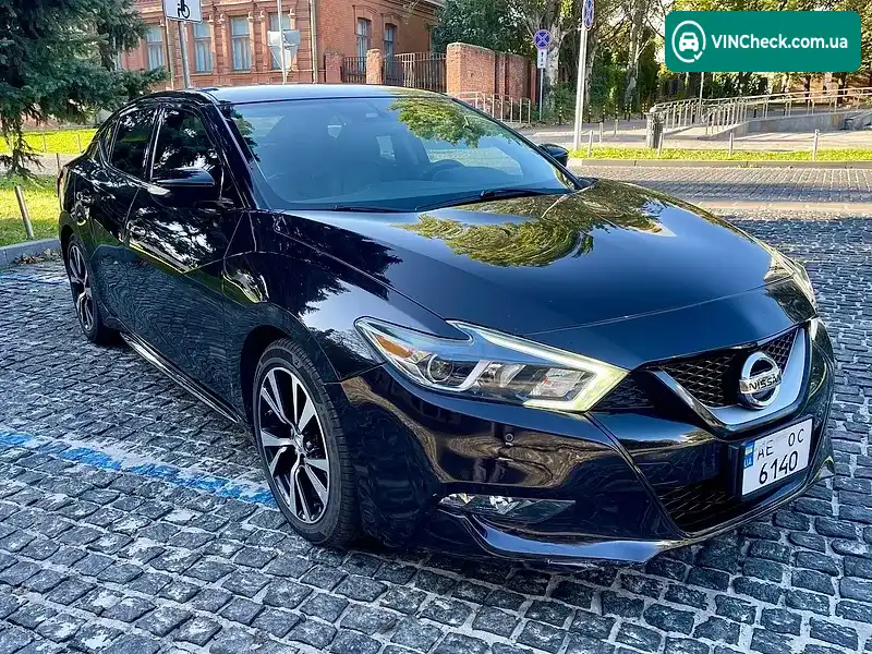 Nissan Maxima 2016, фото з оголошення 2 з 20, VIN 1N4AA6AP2GC906360