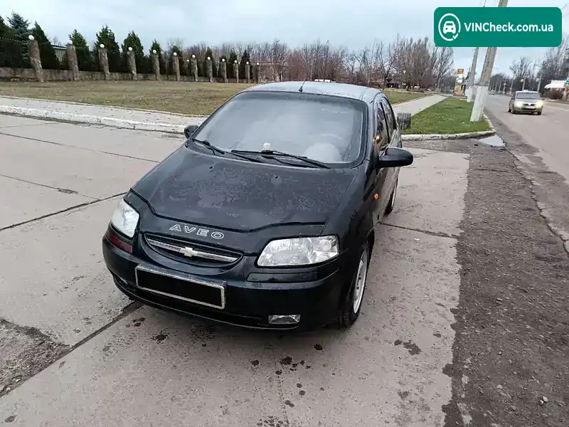 Chevrolet Aveo 2005, фото з оголошення 1 з 6, VIN Y6DSF69YE5B394682